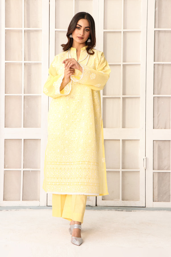 Ghaspatti Elegance | Yellow