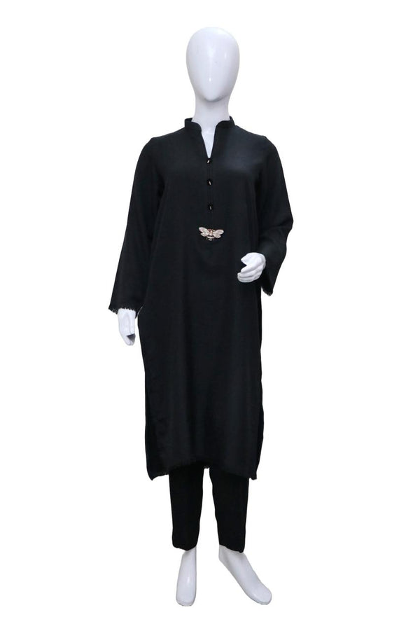 BLACK CO-ORD (STITCHED)